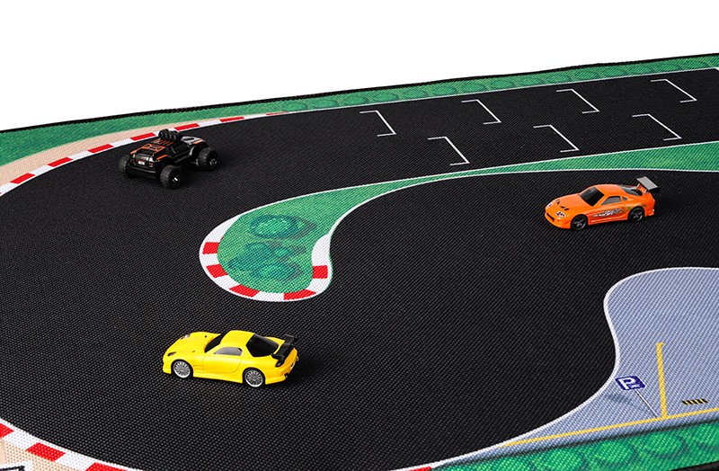 1:76Mini car race track mat-760101