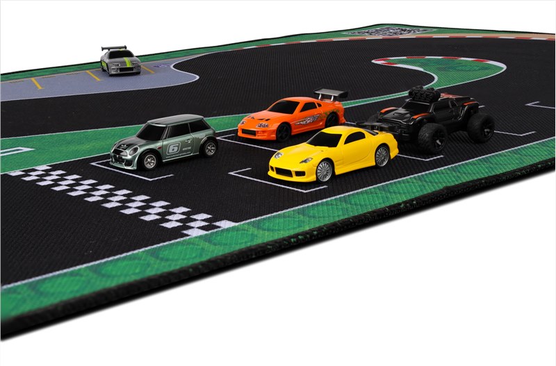 1:76Mini car race track mat-760101